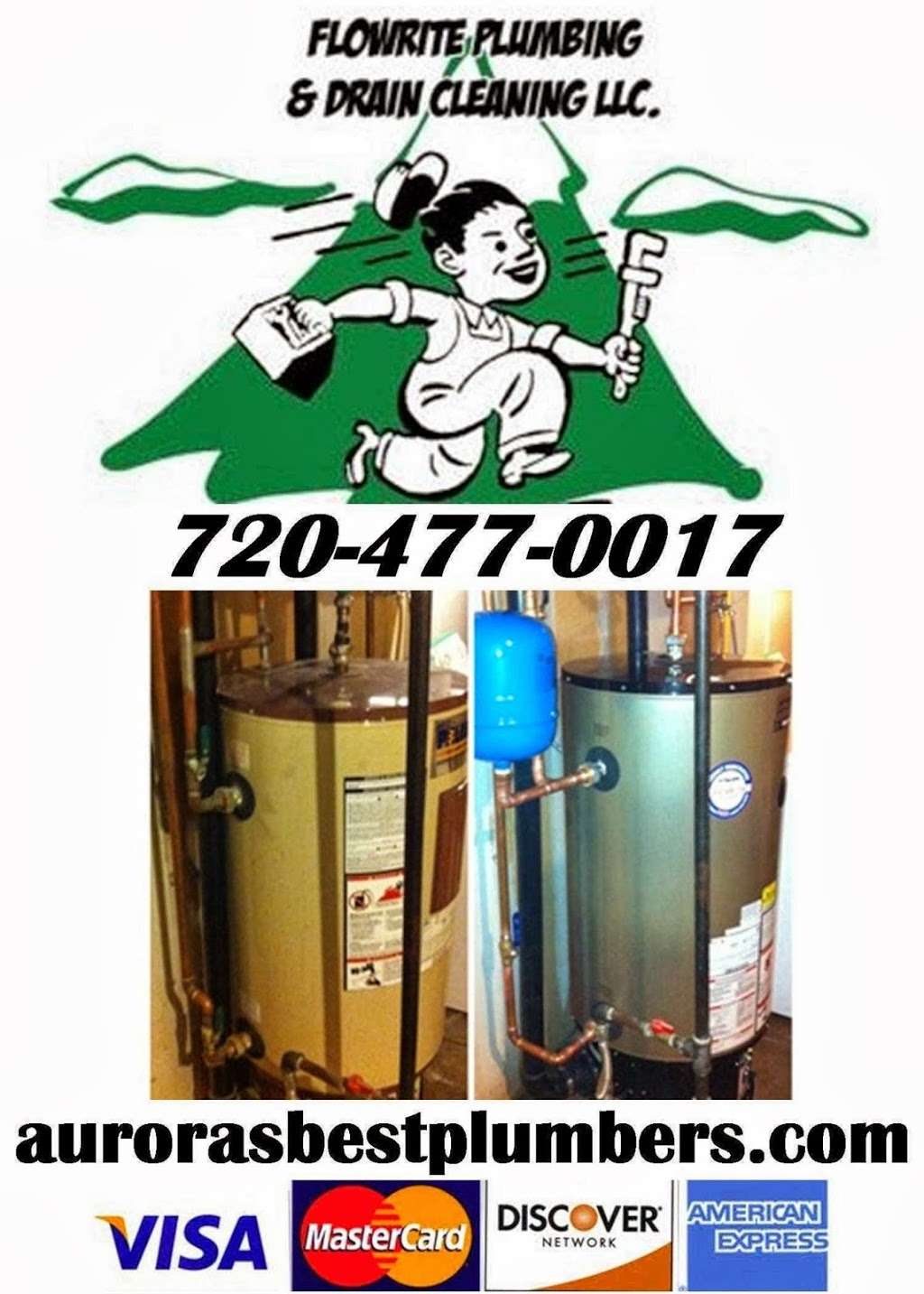 Flow-Rite Plumbing & Drain Cleaning | 3145 S Kalispell Ct, Aurora, CO 80013, USA | Phone: (720) 477-0017