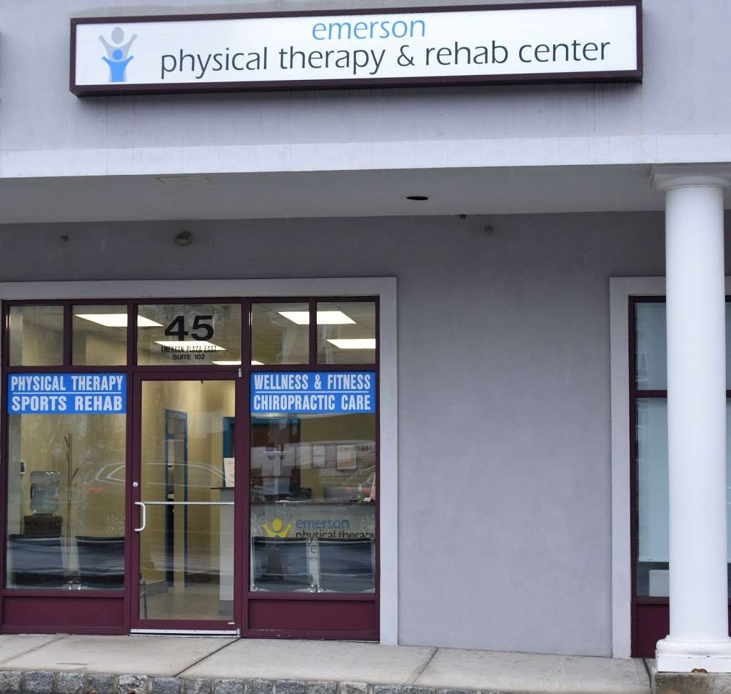 Emerson Physical Therapy & Rehab Center | 45 Emerson Plaza E #102, Emerson, NJ 07630, USA | Phone: (201) 523-9778