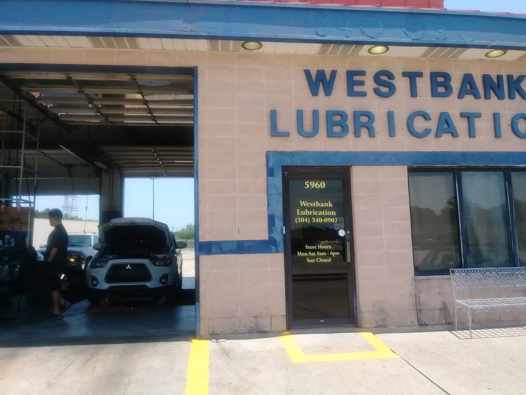 Westbank Lubrication II | 5960 Lapalco Blvd, Marrero, LA 70072, USA | Phone: (504) 340-0907