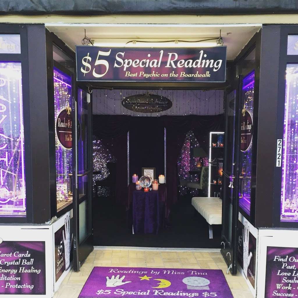 Psychic Readings by Miss Tina | 2721 Boardwalk Iowa Ave & The, Boardwalk, Atlantic City, NJ 08401 | Phone: (609) 789-0987