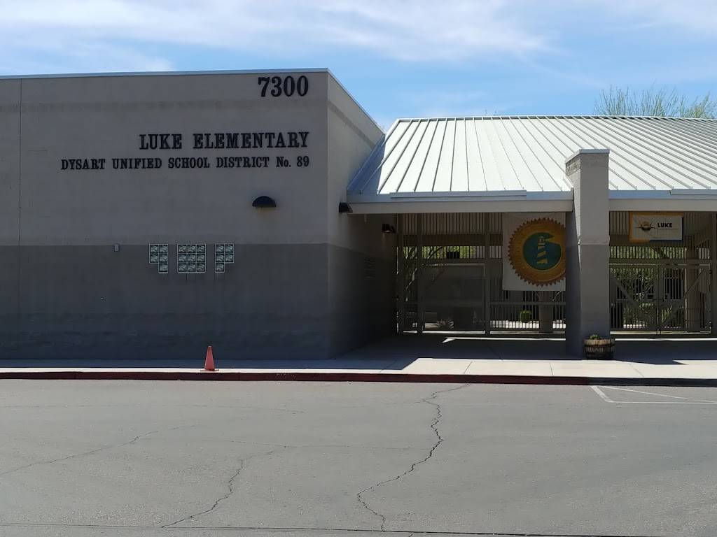 Luke Elementary School - 7300 N Dysart Rd, Glendale, AZ 85307, USA ...