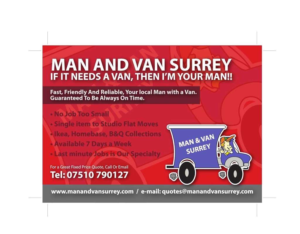 Man And Van Surrey | 111 Horley Rd, Redhill RH1 5AS, UK | Phone: 020 3859 1730