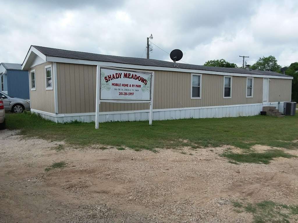 Shady Meadows Mobile Home & RV Park | 760 FM78, Cibolo, TX 78108, USA
