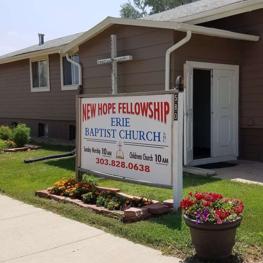 New Hope Fellowship Erie Baptist Church | 580 Cheesman St, Erie, CO 80516 | Phone: (303) 828-0638