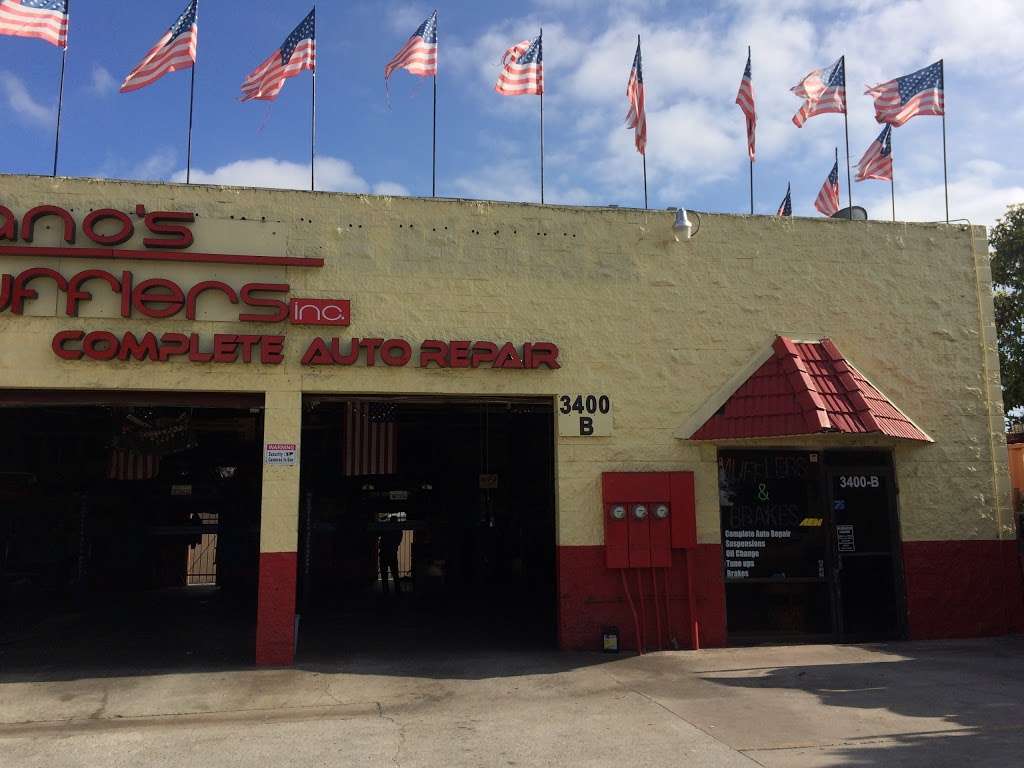 Pizanos Mufflers And Complete Auto Repair Shop | 3400 W 5th St, Santa Ana, CA 92703, USA | Phone: (714) 554-3118