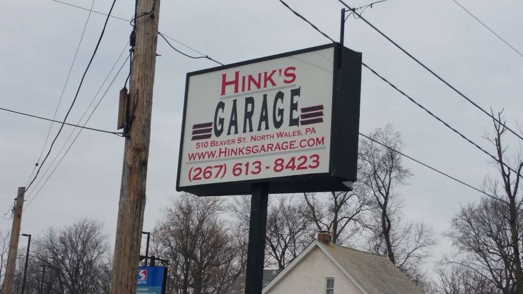 Hinks Garage | 510 Beaver St, North Wales, PA 19454, USA | Phone: (267) 613-8423