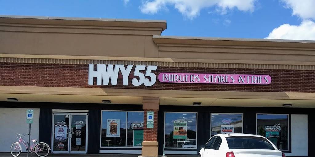Hwy 55 Burgers Shakes & Fries | 2113 Harwood Rd #317, Bedford, TX 76021, USA | Phone: (817) 571-7625