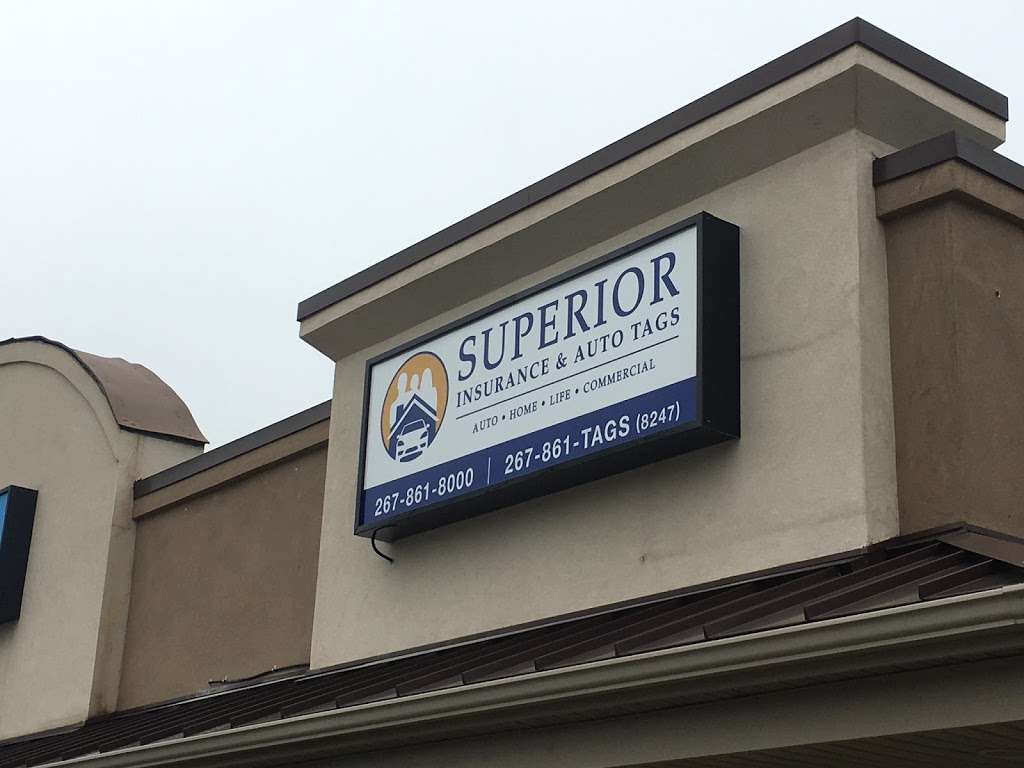 Superior Insurance & Auto Tags | 1601 N Broad St Suite 104a, Lansdale, PA 19446, USA | Phone: (267) 861-8000