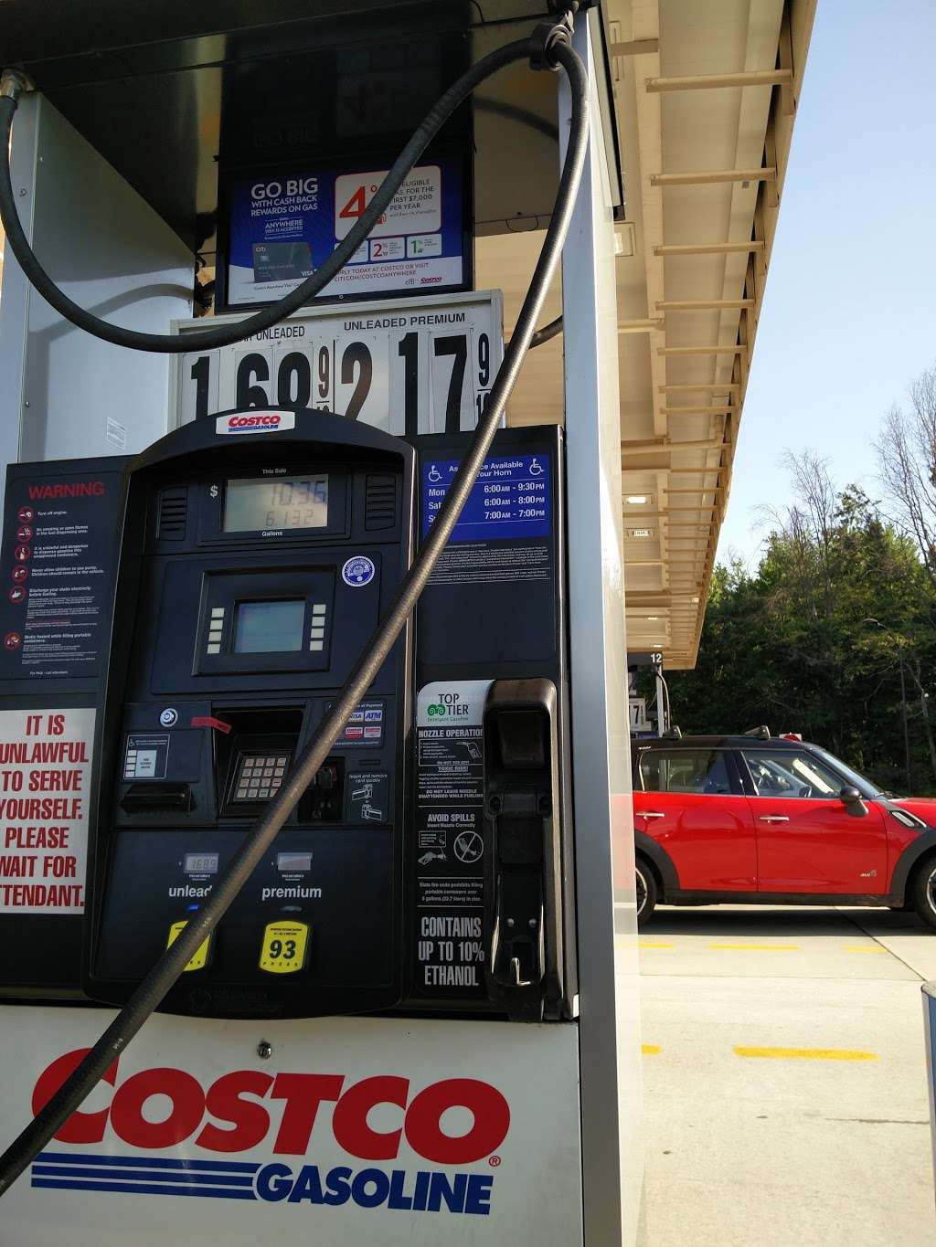 Costco Gasoline | 100 Grand Ave, North Brunswick Township, NJ 08902, USA | Phone: (732) 509-3905