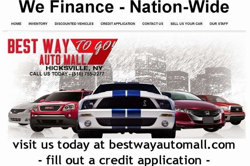 BEST WAY AUTO MALLS TRUCK SALES | 870 S Broadway #1, Hicksville, NY 11801, USA | Phone: (516) 755-2277