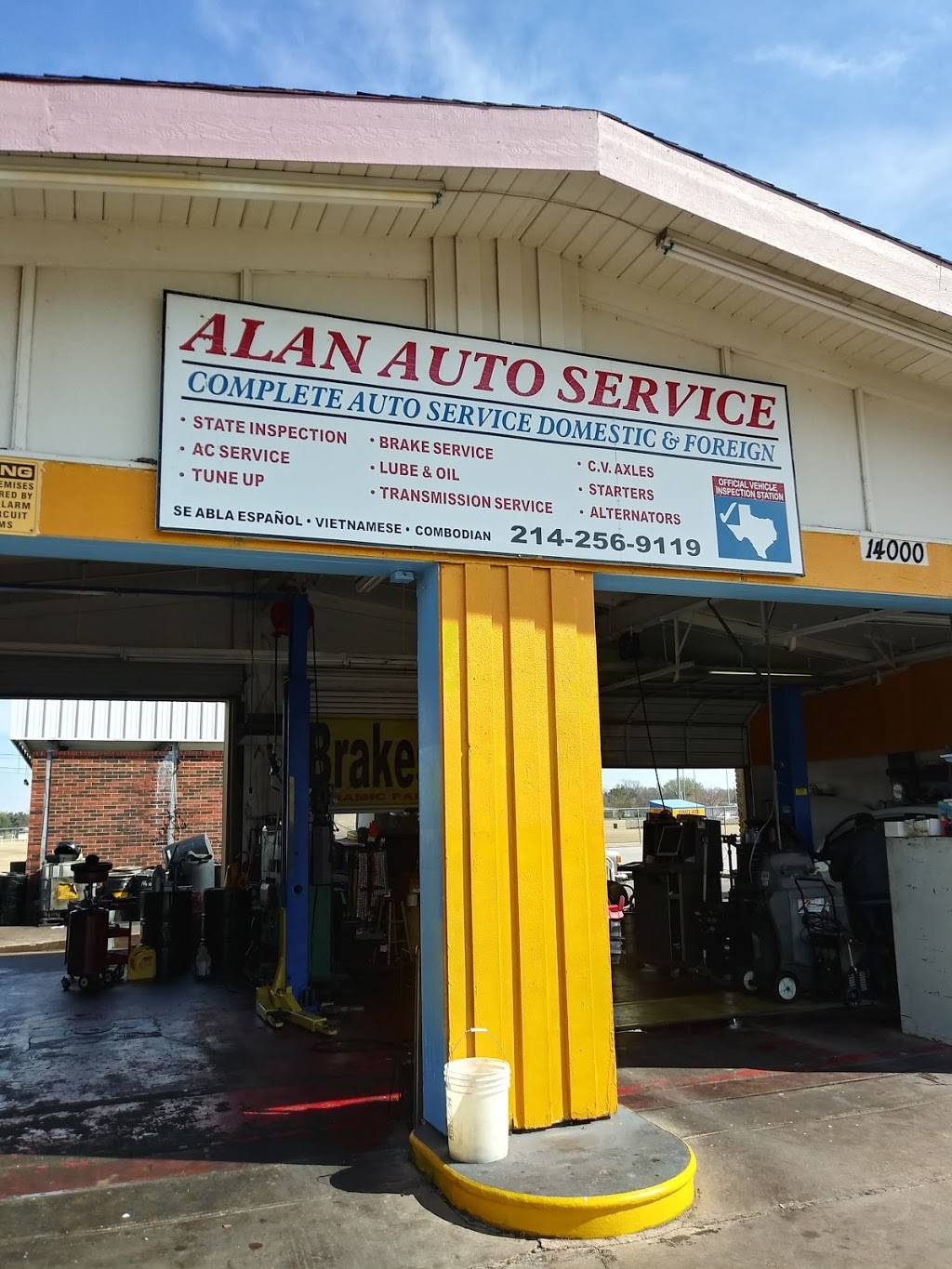 Alan Auto Services | 14000 Josey Ln, Dallas, TX 75234, USA | Phone: (214) 256-9119