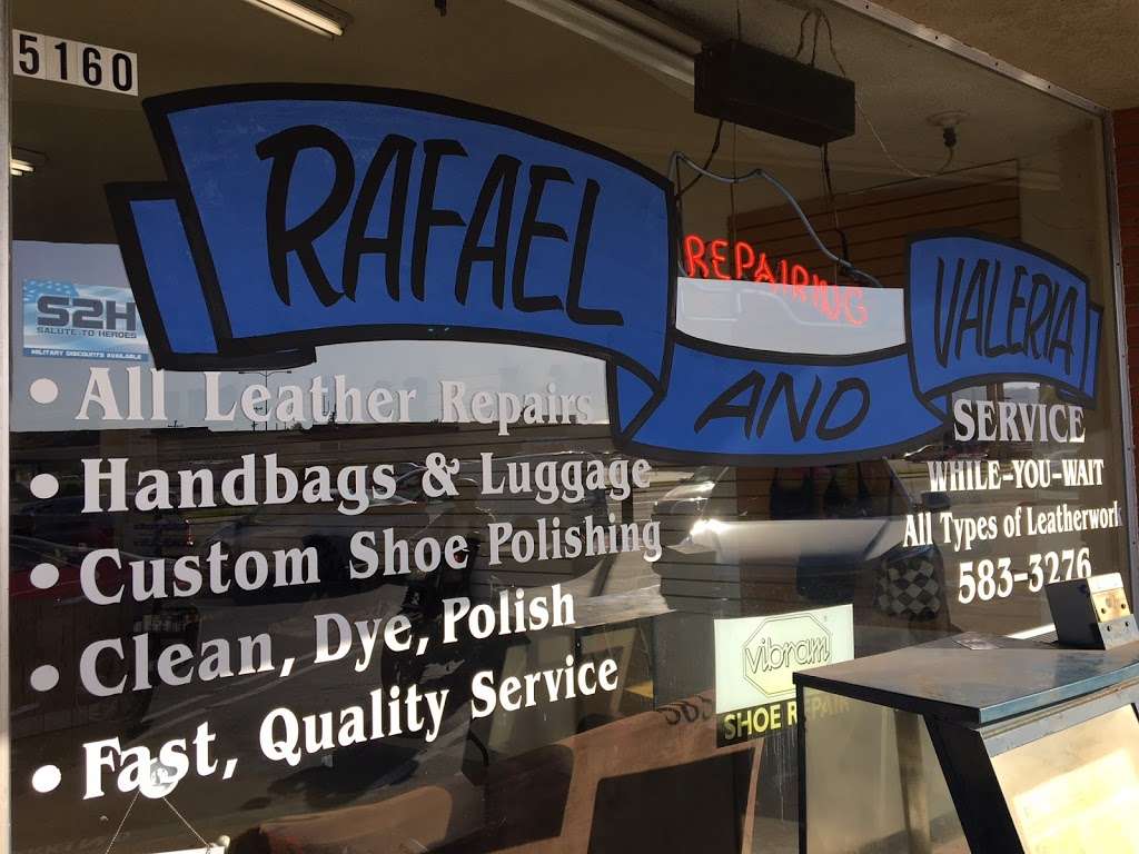 Rafael & Valeria Shoe and Leather Repair | 5160 Waring Rd, San Diego, CA 92120, USA | Phone: (619) 952-1747