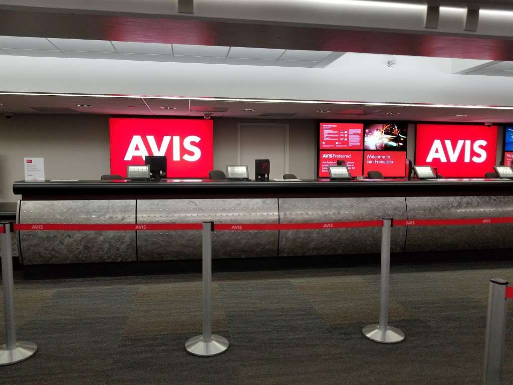 Avis Car Rental | San Francisco International Airport (SFO), 780 N McDonnell Rd, San Francisco, CA 94128, USA | Phone: (650) 877-6780