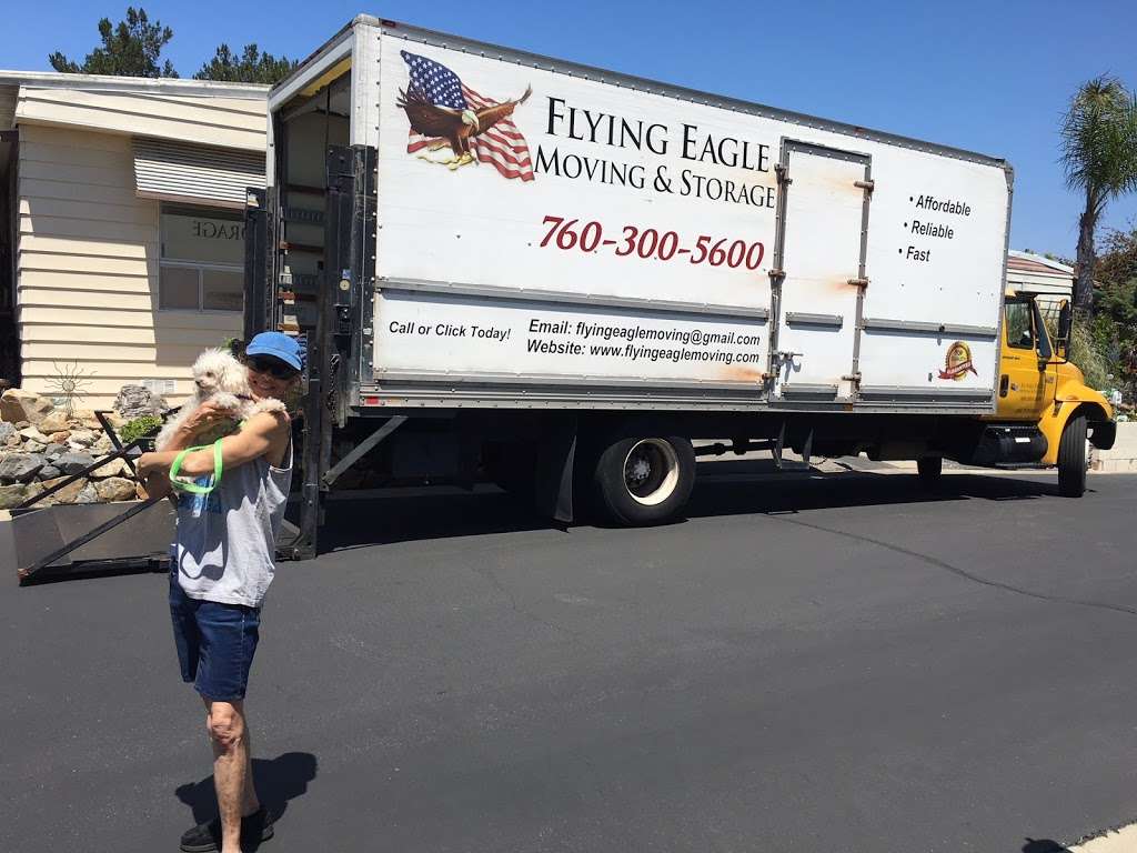 Flying Eagle Moving & Storage | 1175 La Moree Rd, San Marcos, CA 92078, USA | Phone: (760) 300-5600