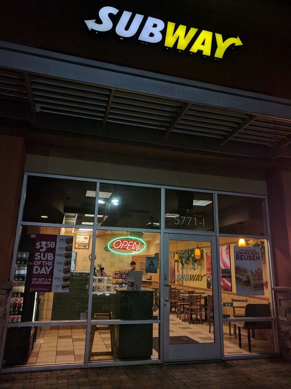 Subway Restaurants | 5771 Pine Ave Suite I Pine Center, Chino Hills, CA 91709, USA | Phone: (909) 597-3343