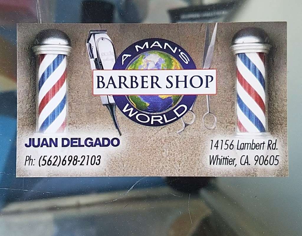 A Mans World of Hair | 14156 Lambert Rd, Whittier, CA 90605, USA | Phone: (562) 698-2103