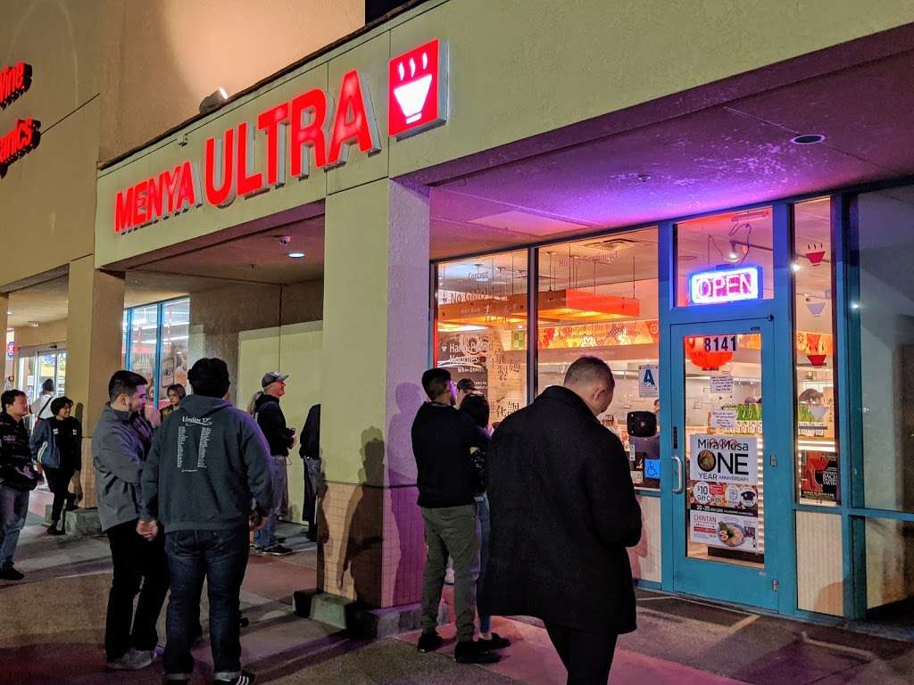 Menya Ultra Mira Mesa | 8141 Mira Mesa Blvd, San Diego, CA 92126, USA | Phone: (858) 397-2247 Menya Ultra Mira Mesa | 8141 Mira Mesa Blvd, San Diego, CA 92126, USA | Phone: (858) 397-2247