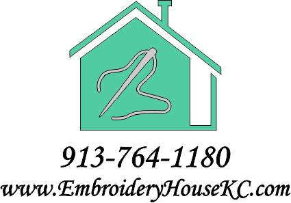 Embroidery House | 15780 W 141st Terrace, Olathe, KS 66062, USA | Phone: (913) 764-1180