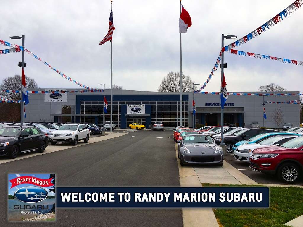 Randy Marion Subaru | 301 W Plaza Dr, Mooresville, NC 28117 | Phone: (877) 374-4725