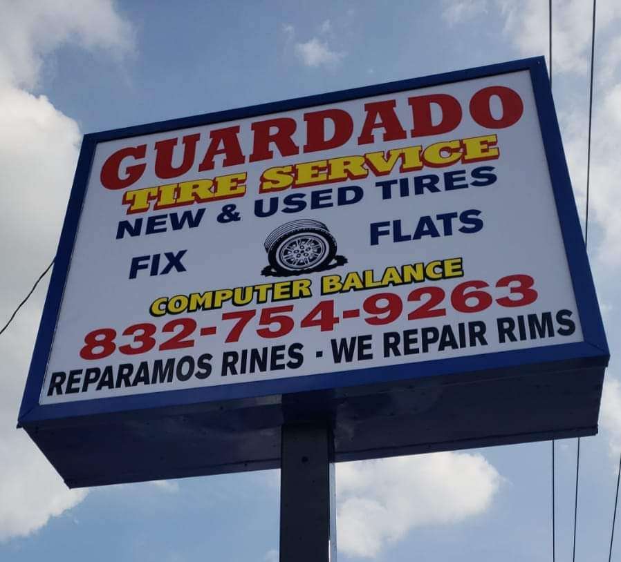 Guardado Tire Service | 319 Maxey Rd, Houston, TX 77013, USA | Phone: (832) 754-9263