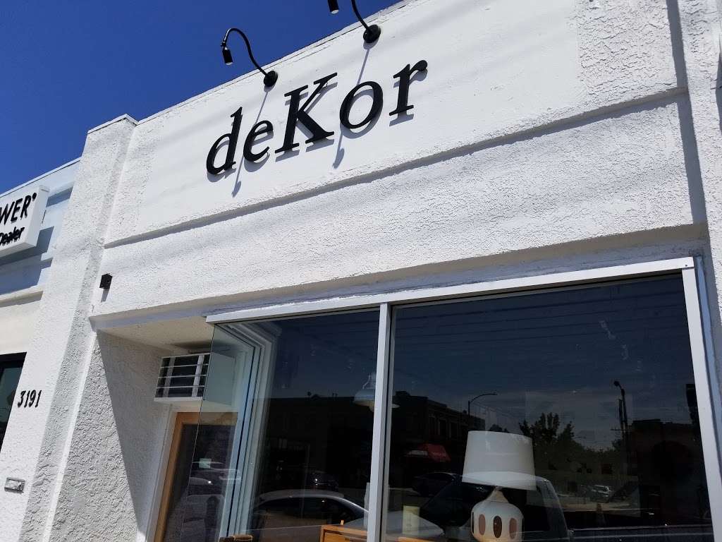 deKor | 3191 Glendale Blvd, Los Angeles, CA 90039, USA | Phone: (323) 522-6842