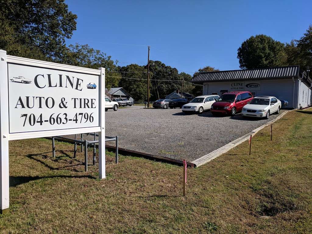 Cline Auto & Tire | 106 Mackwood Rd, Mooresville, NC 28115, USA | Phone: (704) 663-4796