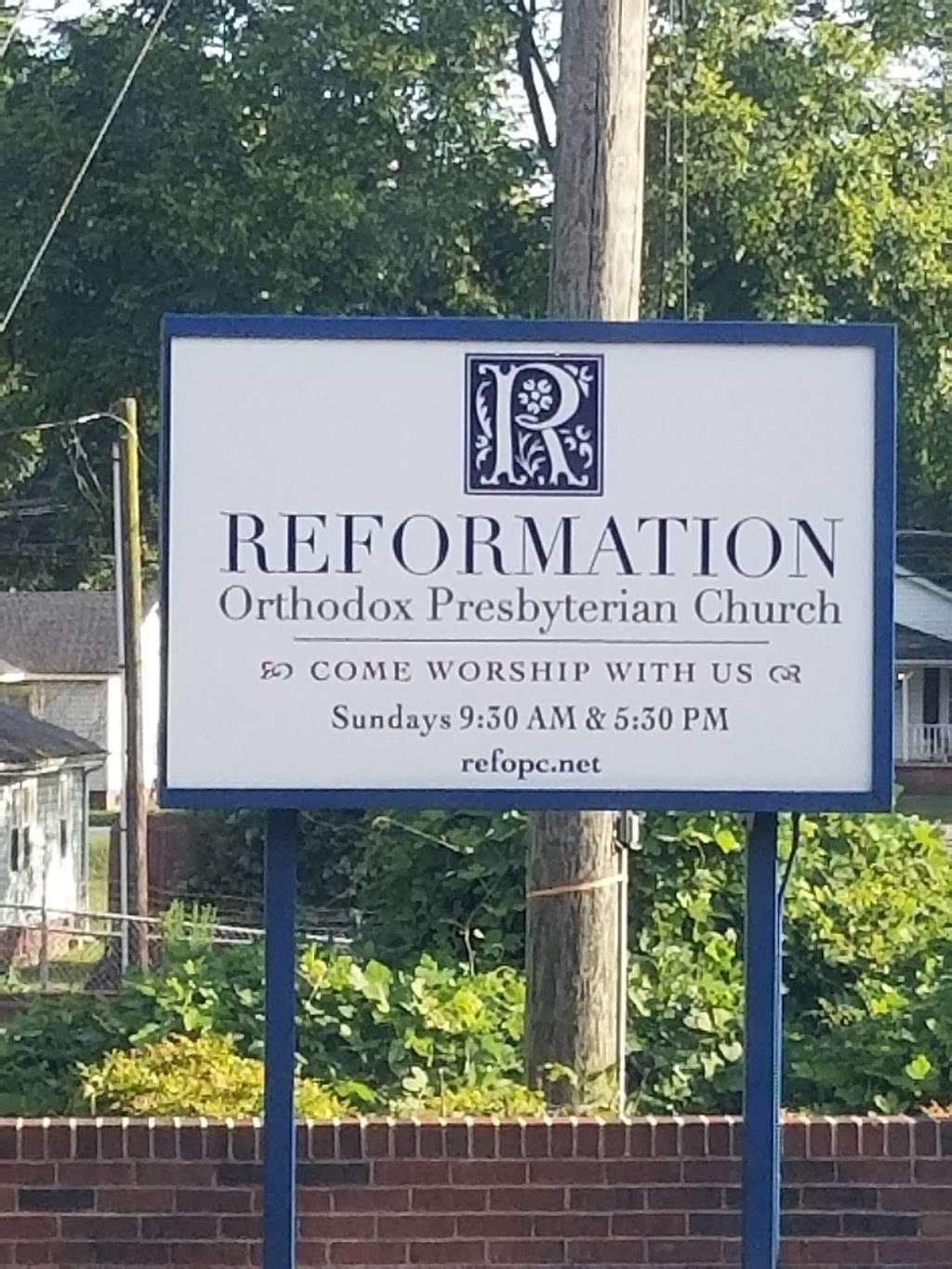 Reformation Orthodox Presbyterian Church | 203 Rhyne-Oakland Rd, Gastonia, NC 28054, USA | Phone: (704) 931-8094