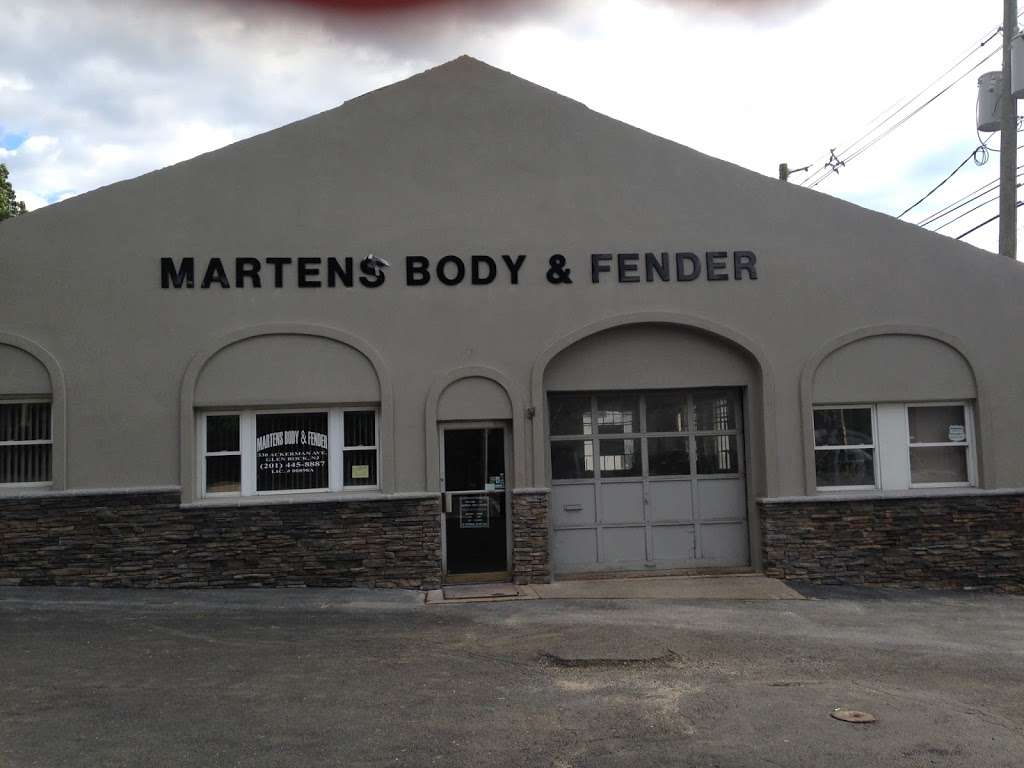 Martens Body and Fender | 330 Ackerman Ave, Glen Rock, NJ 07452, USA | Phone: (201) 445-8887