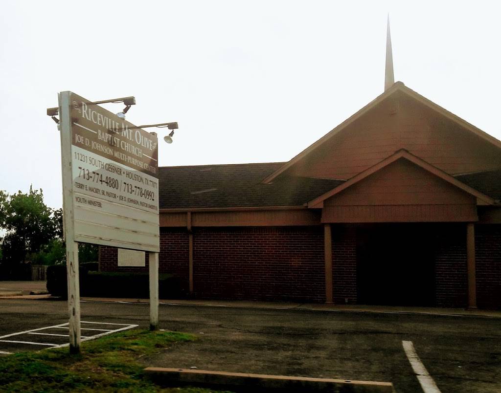 Riceville Mt.Olive Baptist Church | 11539 S Gessner Rd, Houston, TX 77071 | Phone: (713) 778-0992
