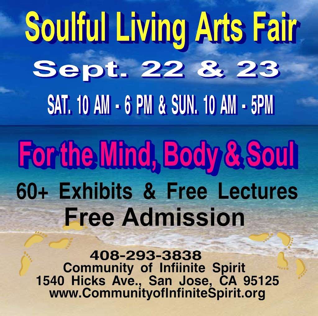 Community of Infinite Spirit | 1540 Hicks Ave, San Jose, CA 95125, USA | Phone: (408) 293-3838