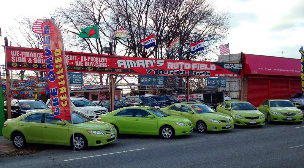 Amans Auto Field | 70-20 Queens Blvd, Woodside, NY 11377, USA | Phone: (718) 639-2626