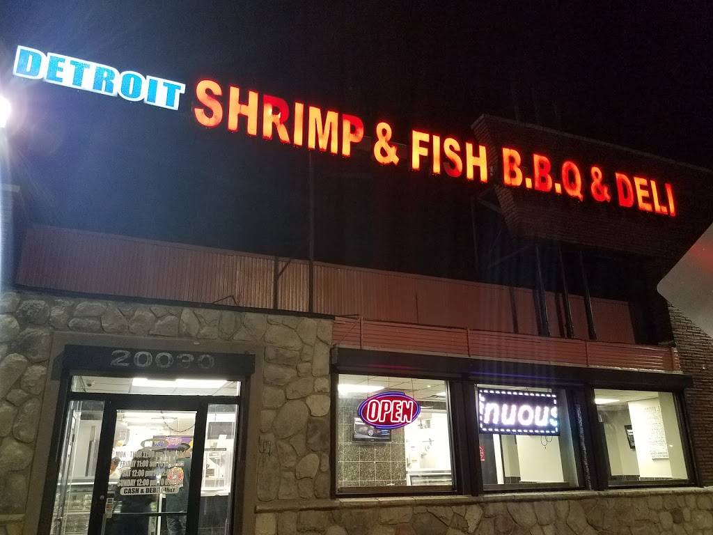 Detroit Shrimp & Fish BBQ | 20030 James Couzens Fwy, Detroit, MI 48235, USA | Phone: (313) 864-8161