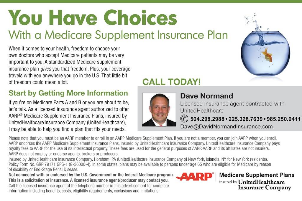 David Normand Insurance | 4944 Alphonse Dr, Metairie, LA 70006, USA | Phone: (504) 298-2988