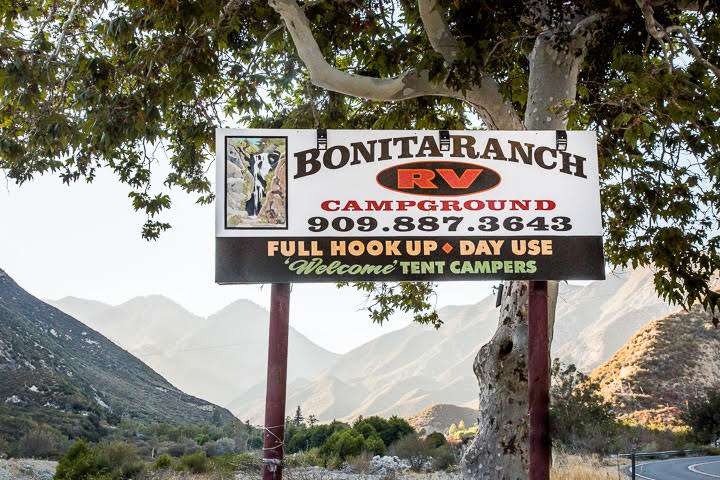Bonita Ranch RV Campground | 900 S Fork Rd, Lytle Creek, CA 92358, USA | Phone: (909) 887-3643