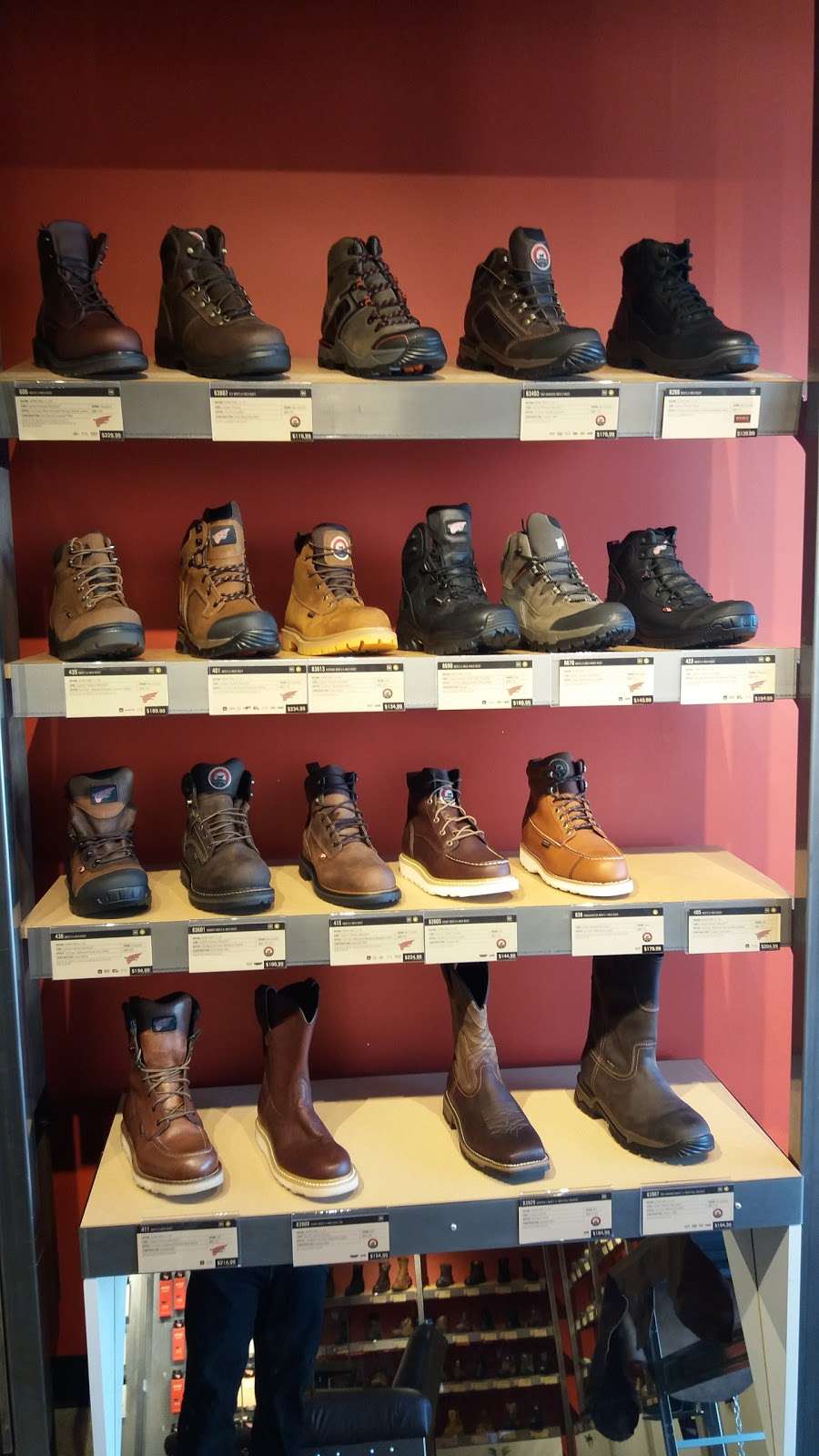 Red Wing | 6180 S Eastern Ave, Commerce, CA 90040, USA | Phone: (323) 721-9222