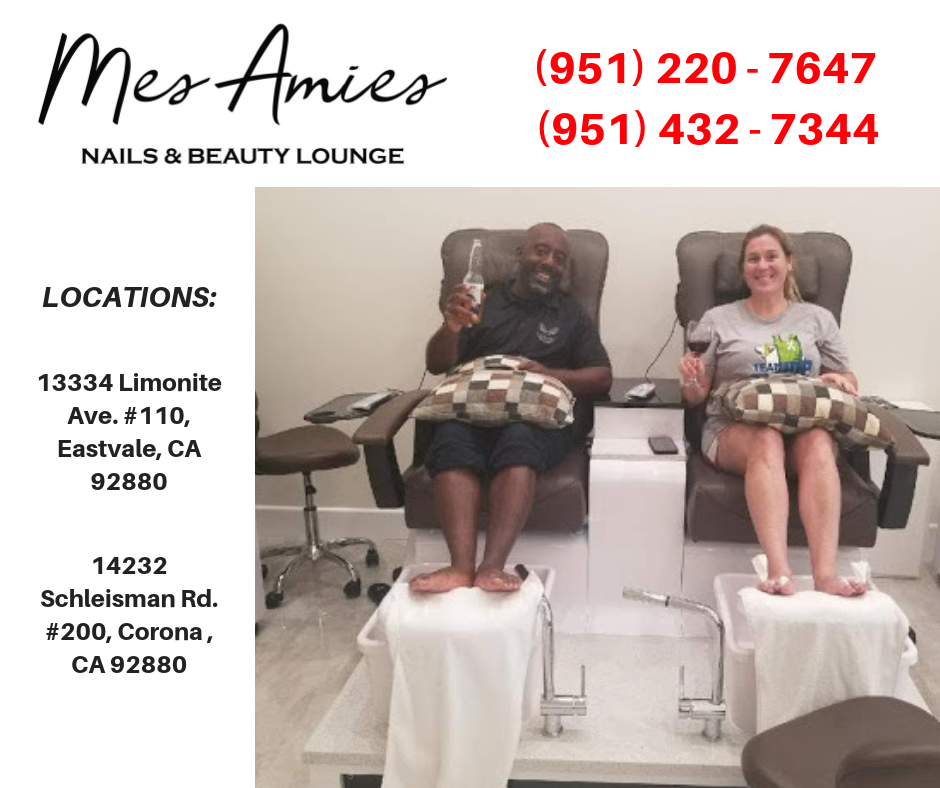 Mes Amies Nails & Beauty Lounge | 13334 Limonite Ave Suite 110, Eastvale, CA 92880, USA | Phone: (951) 220-7647