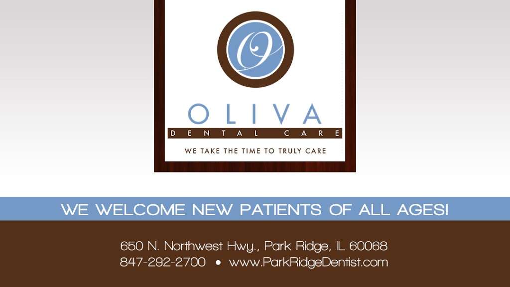 Oliva Dental Care of Park Ridge | 650 N Northwest Hwy, Park Ridge, IL 60068, USA | Phone: (847) 292-2700