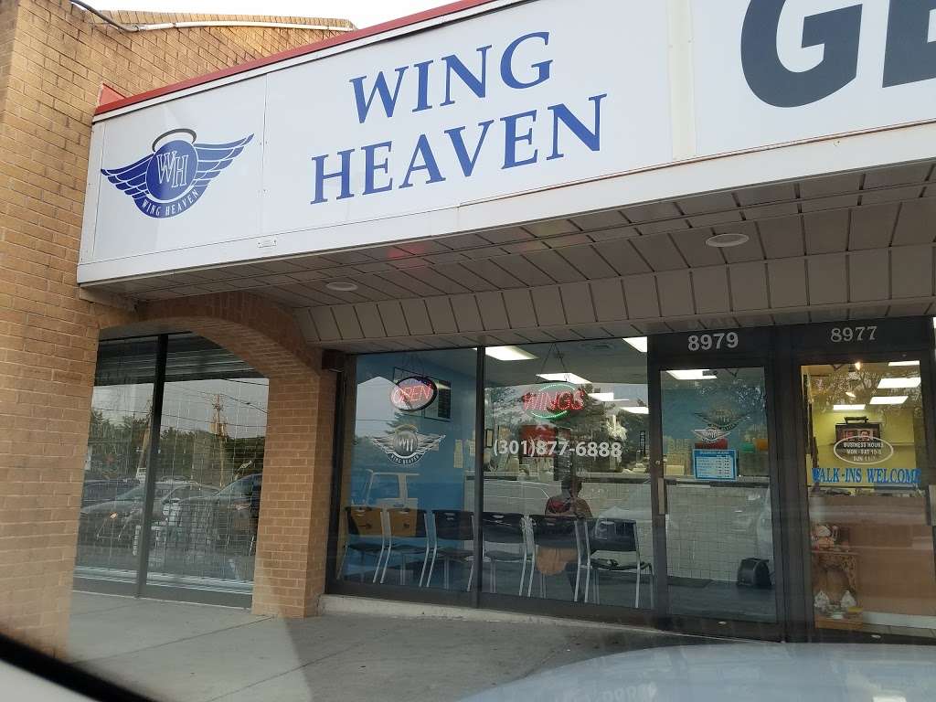 Wing Heaven | 8979 Woodyard Rd, Clinton, MD 20735, USA | Phone: (301) 877-6888
