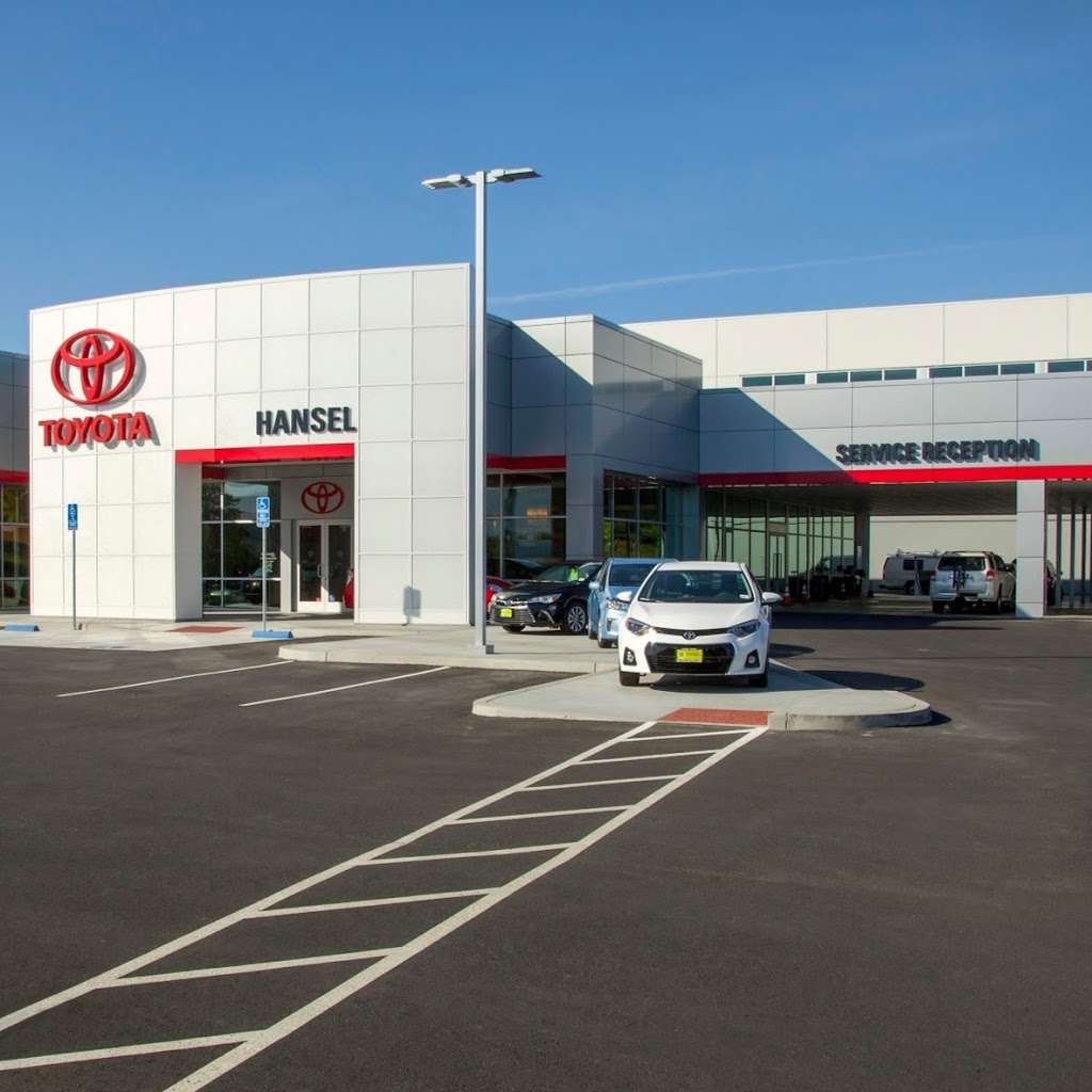 Hansel Toyota | 1125 Auto Center Dr, Petaluma, CA 94952, USA | Phone: (707) 682-5478