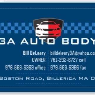 3A Auto Body LLC | 737 Boston Rd, Billerica, MA 01821, USA | Phone: (978) 663-6363