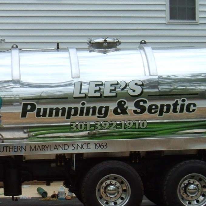 Lees Pumping & Septic | 9405 Whisper Ct, Charlotte Hall, MD 20622, USA | Phone: (301) 392-1910