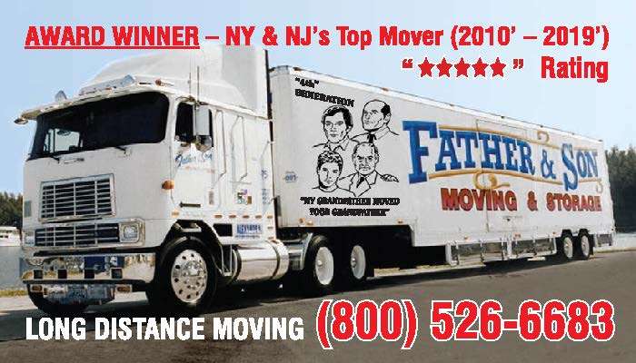 Father & Son Moving & Storage Inc | 194 Frelinghuysen Ave, Newark, NJ 07114, USA | Phone: (800) 526-6683