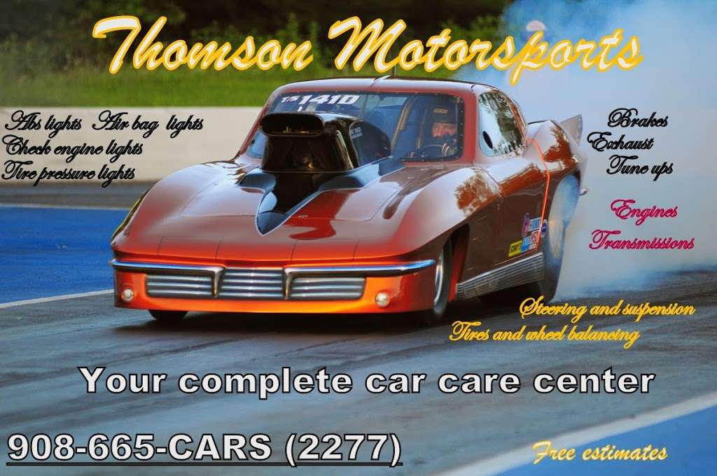 Thomson Motorsports | 10 Summit Ave, Berkeley Heights, NJ 07922, USA | Phone: (908) 665-2277