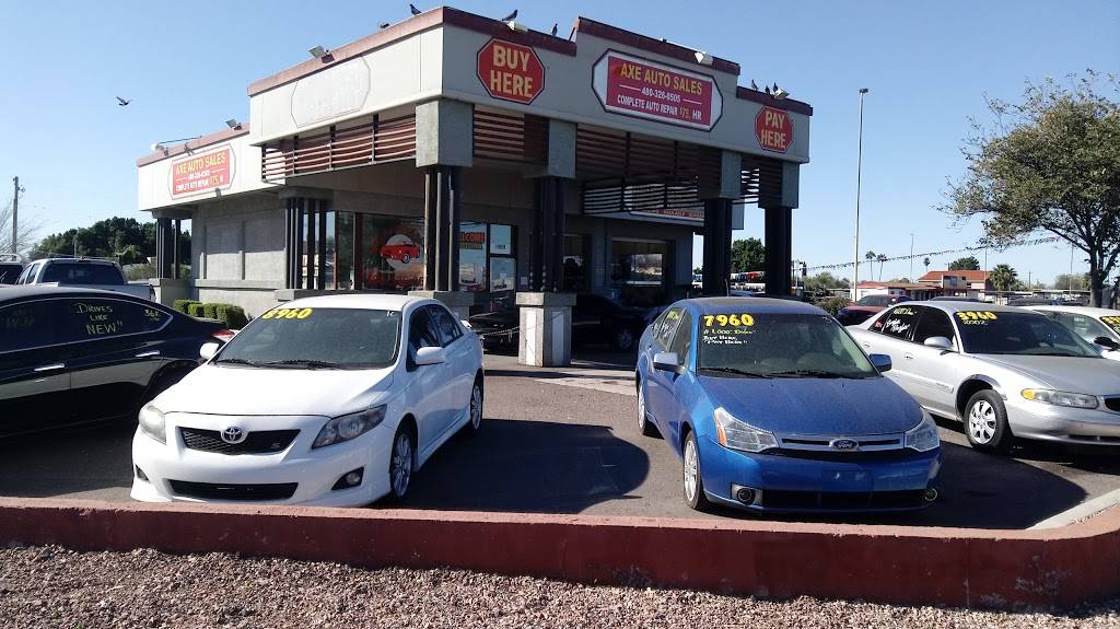 AXE Auto Sales | 10207 E Apache Trail, Apache Junction, AZ 85120, USA | Phone: (480) 326-0505