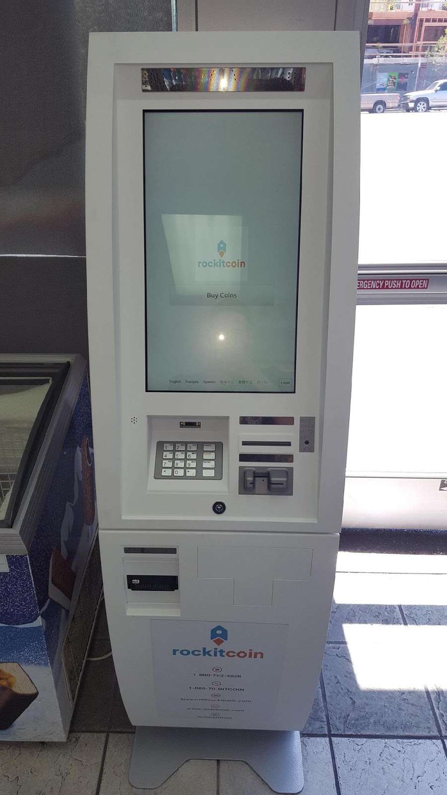 RockItCoin Bitcoin ATM | 2035 Sunset Blvd, Los Angeles, CA 90026, USA | Phone: (888) 702-4826