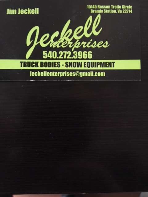 Jeckell Enterprises | 15145 Rosson Troilo Cir, Brandy Station, VA 22714, USA | Phone: (540) 272-3966