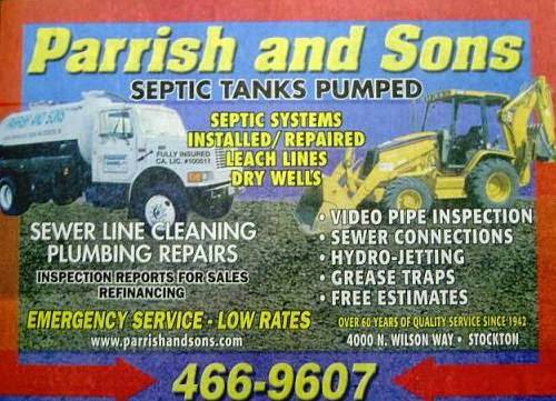 Parrish & Sons Inc | 4000 N Wilson Way, Stockton, CA 95205 | Phone: (209) 466-9607