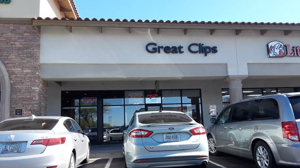 Great Clips | 3730 W Happy Valley Rd Ste 107, Glendale, AZ 85310, USA | Phone: (623) 587-1424