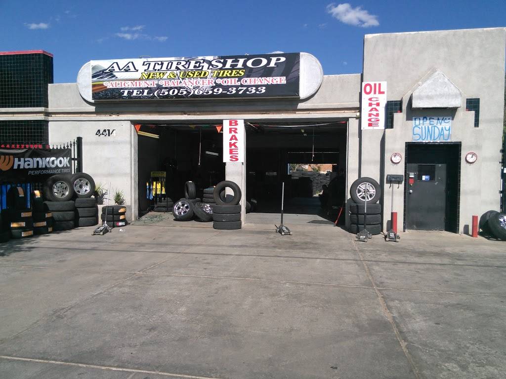 AA Tire Shop | 4414 4th St NW, Albuquerque, NM 87107, USA | Phone: (505) 659-3733