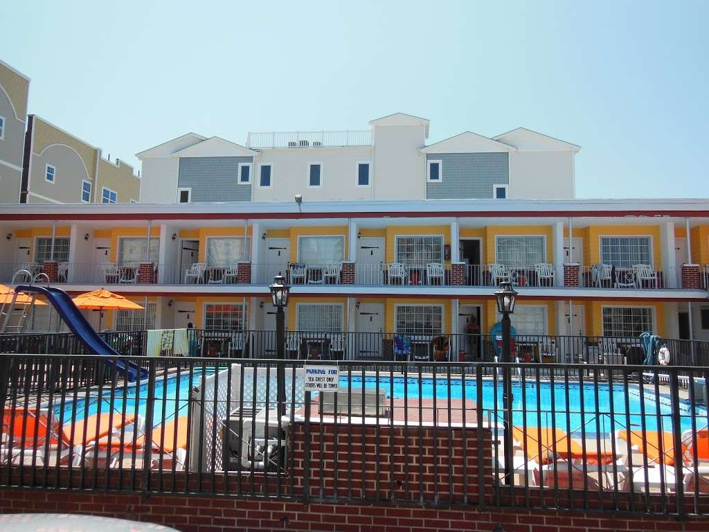 Sea Chest Motel | 7401 Atlantic Ave, Wildwood Crest, NJ 08260, USA | Phone: (609) 522-1356